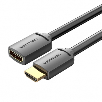 HDMI-AMaletoHDMI-AFemale4KHDPVCCable2mVentionAHCBH(Black)