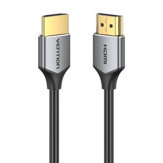 Video vadi, kabeļi - Ultra Thin HDMI HD Cable 1m Vention ALEHF (Gray) ALEHF - ātri pasūtīt no ražotāja