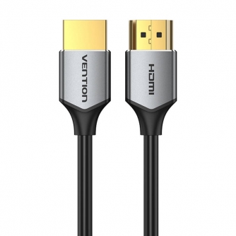 Video vadi, kabeļi - Ultra Thin HDMI HD Cable 2m Vention ALEHH (Gray) ALEHH - ātri pasūtīt no ražotāja