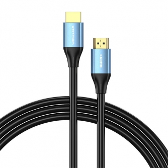 Video vadi, kabeļi - HDMI 4K HD Cable 1m Vention ALHSF (Blue) ALHSF - ātri pasūtīt no ražotāja