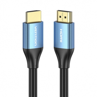 Video vadi, kabeļi - HDMI 4K HD Cable 1m Vention ALHSF (Blue) - быстрый заказ от производителя