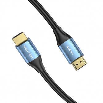 Wires, cables for video - HDMI 4K HD Cable 1m Vention ALHSF (Blue) ALHSF - quick order from manufacturer