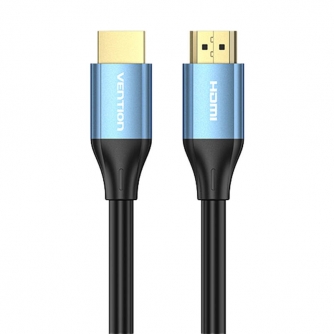 Video vadi, kabeļi - HDMI 4K HD Cable 1m Vention ALHSF (Blue) - быстрый заказ от производителя