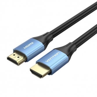 Wires, cables for video - HDMI 4K HD Cable 1m Vention ALHSF (Blue) ALHSF - quick order from manufacturer