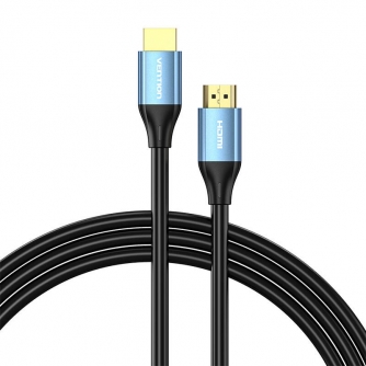 Video vadi, kabeļi - HDMI 4K HD Cable 2m Vention ALHSH (Blue) - быстрый заказ от производителя