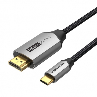 USB-CtoHDMICable1mVentionCRBBF(Black)