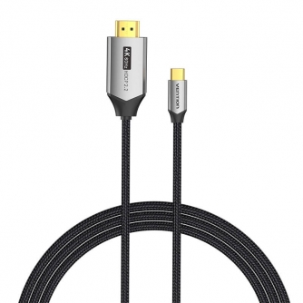 USB-CtoHDMICable15mVentionCRBBG(Black)