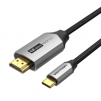 USB-CtoHDMICable15mVentionCRBBG(Black)