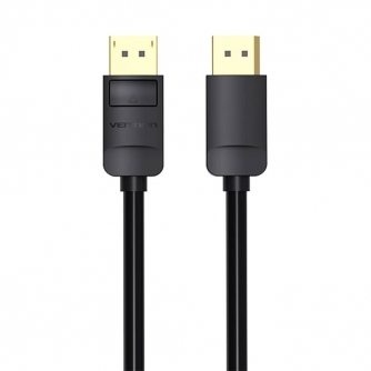 Video vadi, kabeļi - DisplayPort Cable 2m Vention HACBH (Black) HACBH - ātri pasūtīt no ražotāja