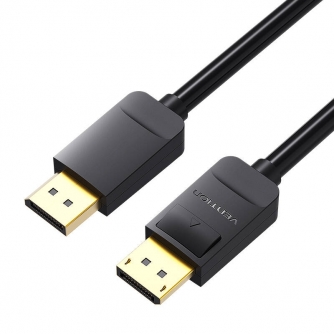 Video vadi, kabeļi - DisplayPort Cable 2m Vention HACBH (Black) HACBH - ātri pasūtīt no ražotāja