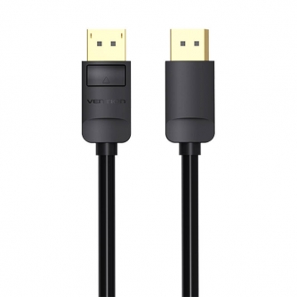 Video vadi, kabeļi - DisplayPort Cable 3m Vention HACBI (Black) HACBI - ātri pasūtīt no ražotāja