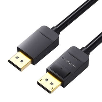 Video vadi, kabeļi - DisplayPort Cable 3m Vention HACBI (Black) HACBI - ātri pasūtīt no ražotāja