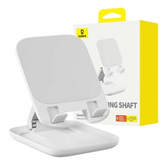 Telefonu statīvi - Folding Tablet Stand Baseus Seashell (white) B10451500211-00 - ātri pasūtīt no ražotāja