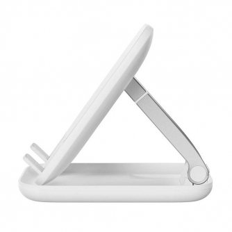 Mobile Phones Tripods - Folding Tablet Stand Baseus Seashell (white) B10451500211-00 - quick order from manufacturer