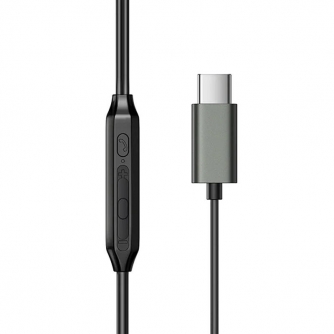 Headphones - Wired Earbuds Joyroom JR-EC06, Type-C (Gray) JR-EC06 Gray - quick order from manufacturer