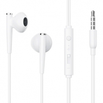 Headphones - Joyroom Wired Earphones JR-EW04, Half in Ear (White) JR-EW04 White - quick order from manufacturer