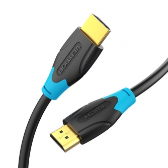 Wires, cables for video - Cable HDMI Vention AACBE 0,75m (black) AACBE - quick order from manufacturer