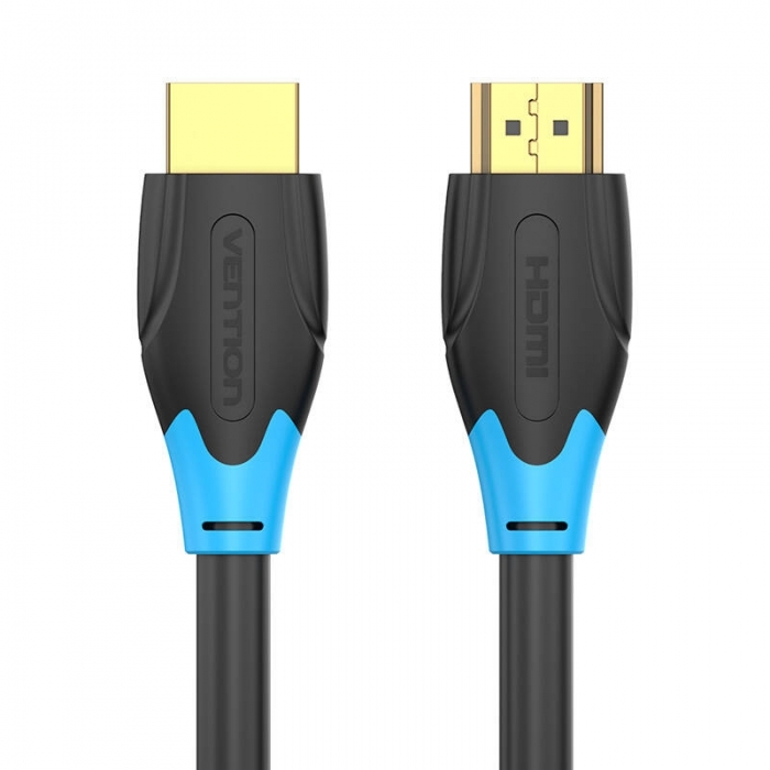 Video vadi, kabeļi - Cable HDMI Vention AACBF 1m (black) AACBF - ātri pasūtīt no ražotāja