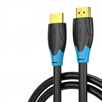 Video vadi, kabeļi - Cable HDMI Vention AACBF 1m (black) AACBF - ātri pasūtīt no ražotāja