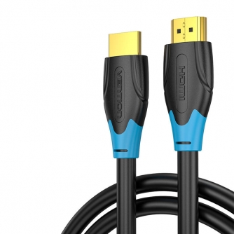 Video vadi, kabeļi - Cable HDMI Vention AACBH 2m (black) AACBH - ātri pasūtīt no ražotāja