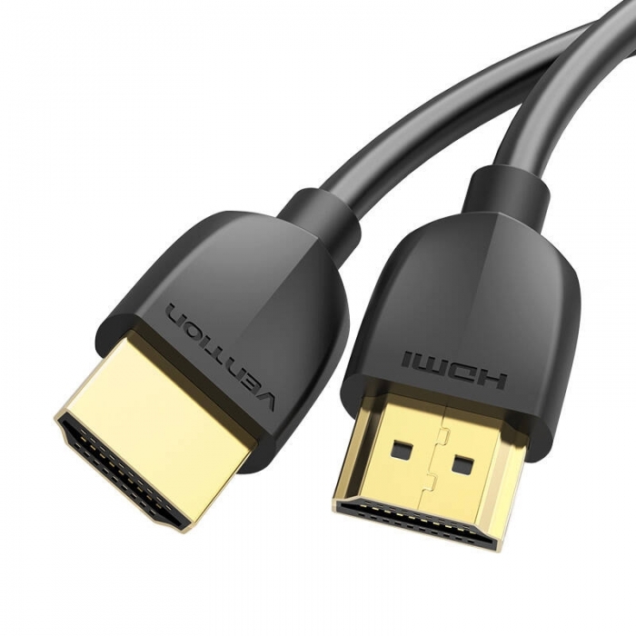 Video vadi, kabeļi - Cable HDMI Vention AAIBD 0,5m (black) AAIBD - ātri pasūtīt no ražotāja