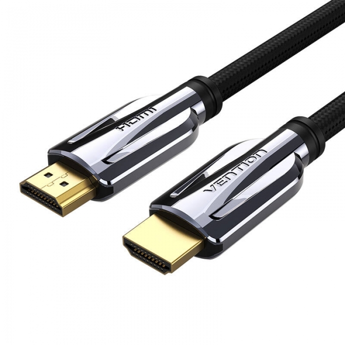 Video vadi, kabeļi - Cable HDMI 2.1 Vention AALBG 1,5m (black) - быстрый заказ от производителя