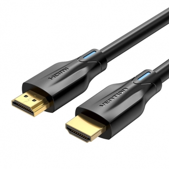 Video vadi, kabeļi - Cable HDMI 2.1 Vention AANBF 1m 8K (black) - быстрый заказ от производителя