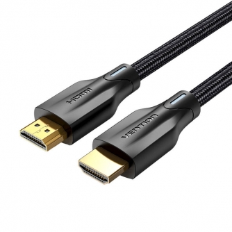 Video vadi, kabeļi - Cable HDMI 2.1 Vention AAUBH 2m 8K (black) AAUBH - ātri pasūtīt no ražotāja