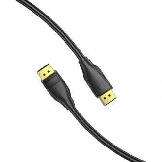 Video vadi, kabeļi - DisplayPort 1.4 HD 8K Cable 1.5m Vention HCDBG (Black) HCDBG - ātri pasūtīt no ražotāja