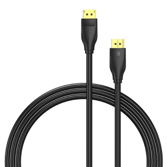 Wires, cables for video - HD DisplayPort 1.4 8K Cable 3m Vention HCDBI (Black) HCDBI - quick order from manufacturer