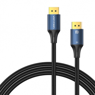 Video vadi, kabeļi - HD DisplayPort 8K Cable 1m Vention HCELF (Blue) HCELF - ātri pasūtīt no ražotāja