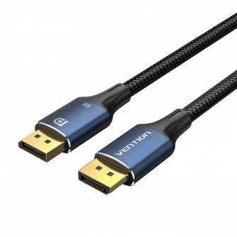 Video vadi, kabeļi - HD DisplayPort 8K Cable 1m Vention HCELF (Blue) HCELF - ātri pasūtīt no ražotāja