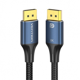 Video vadi, kabeļi - HD DisplayPort 8K Cable 1.5m Vention HCELG (Blue) HCELG - ātri pasūtīt no ražotāja