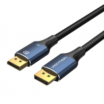 Video vadi, kabeļi - HD DisplayPort 8K Cable 1.5m Vention HCELG (Blue) HCELG - ātri pasūtīt no ražotāja