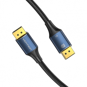 Video vadi, kabeļi - HD DisplayPort 8K Cable 2m Vention HCELH (Blue) HCELH - ātri pasūtīt no ražotāja