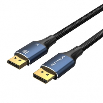 Video vadi, kabeļi - HD DisplayPort 8K Cable 2m Vention HCELH (Blue) HCELH - ātri pasūtīt no ražotāja