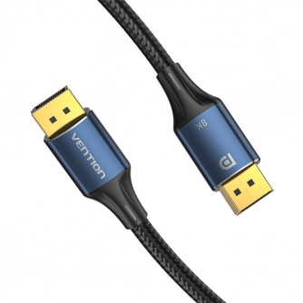 Video vadi, kabeļi - HD DisplayPort 8K Cable 3m Vention HCELI (Blue) HCELI - ātri pasūtīt no ražotāja