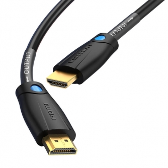 Video vadi, kabeļi - HDMI Cable 1m Vention AAMBF (Black) AAMBF - ātri pasūtīt no ražotāja