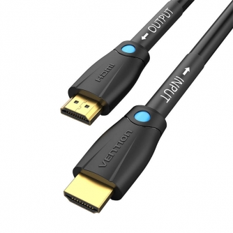 Video vadi, kabeļi - HDMI Cable 3m Vention AAMBI (Black) - быстрый заказ от производителя