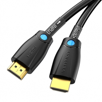 Video vadi, kabeļi - HDMI Cable 3m Vention AAMBI (Black) - быстрый заказ от производителя