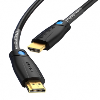 Video vadi, kabeļi - HDMI Cable 3m Vention AAMBI (Black) - быстрый заказ от производителя