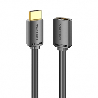 Больше не производится - HDMI Male to HDMI Female 4K HD 0.5m Vention AHCBD (Black)