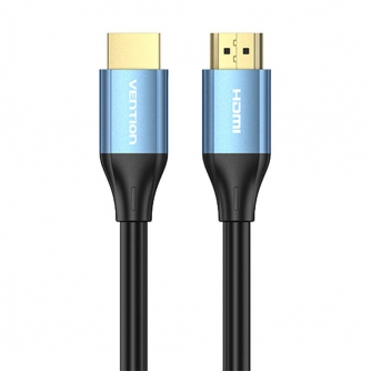 Video vadi, kabeļi - HDMI 4K HD 1.5m Cable Vention ALHSG (Blue) - быстрый заказ от производителя