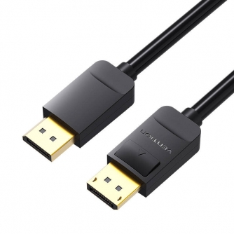 Video vadi, kabeļi - DisplayPort Cable 5m Vention HACBJ (Black) HACBJ - ātri pasūtīt no ražotāja