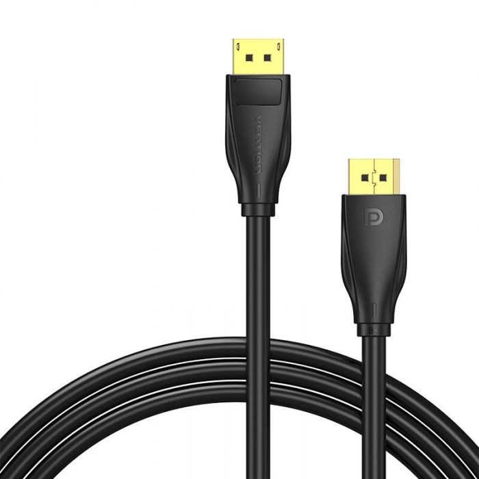 Video vadi, kabeļi - DisplayPort Cable 1m Vention HCCBF (Black) HCCBF - ātri pasūtīt no ražotāja