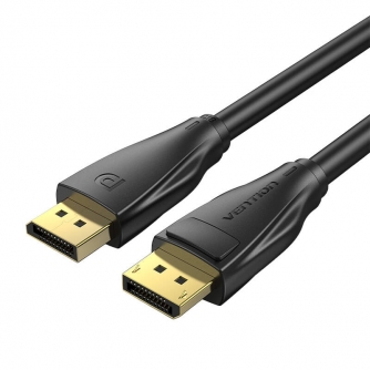 Video vadi, kabeļi - DisplayPort Cable 1m Vention HCCBF (Black) HCCBF - ātri pasūtīt no ražotāja