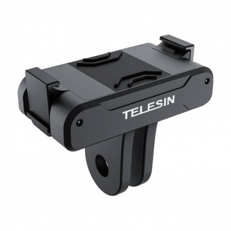 Vairs neražo - Telesin Magnetic two claw adapter for DJI Action 3 Camera OA-TPM-T04