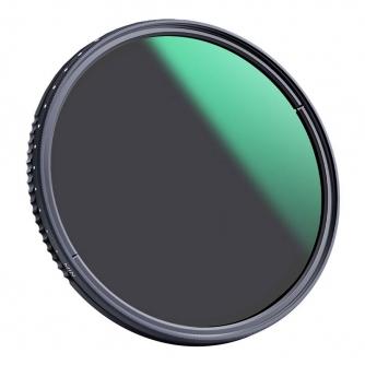 ND neitrāla blīvuma filtri - K&F Concept ND8-ND2000 Nano-X Variable ND Filter with Multi-Resistant Coating - perc šodien veikalā un ar piegādi