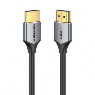 Video vadi, kabeļi - Ultra Thin HDMI HD Cable 0.5m Vention ALEHD (Gray) ALEHD - ātri pasūtīt no ražotāja