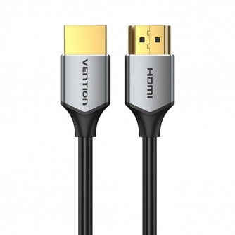 Video vadi, kabeļi - Ultra Thin HDMI HD Cable 0.5m Vention ALEHD (Gray) ALEHD - ātri pasūtīt no ražotāja